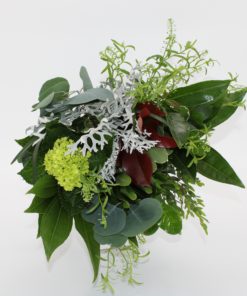 Alternative view of Special Andean Greens Bouquet
